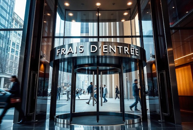 Frais d'entrée